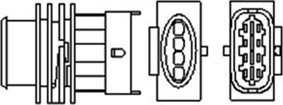 Magneti Marelli 466016355056 - Lambda Sensor parts5.com