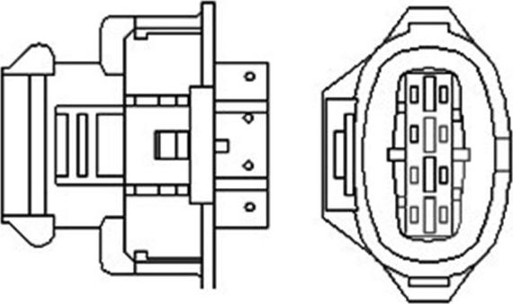 Magneti Marelli 466016355008 - Lambda Sensor parts5.com