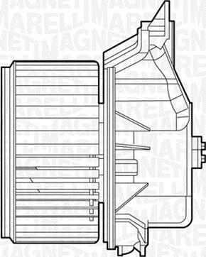 Magneti Marelli 069412528010 - Вентилятор салона parts5.com