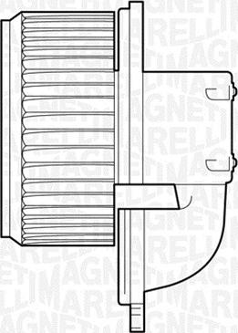 Magneti Marelli 069412522010 - Вентилятор салона parts5.com