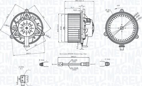 Magneti Marelli 069412742010 - Вентилятор салона parts5.com