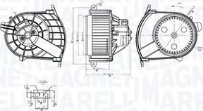 Magneti Marelli 069412767010 - Вентилятор салона parts5.com