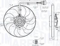 Magneti Marelli 069422847010 - Вентилятор, охлаждение двигателя parts5.com