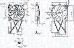 Magneti Marelli 069422862010 - Вентилятор, охлаждение двигателя parts5.com