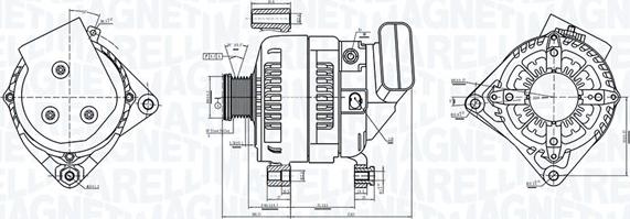 Magneti Marelli 063377578010 - Генератор parts5.com