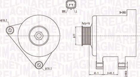 Magneti Marelli 063731741010 - Alternador parts5.com