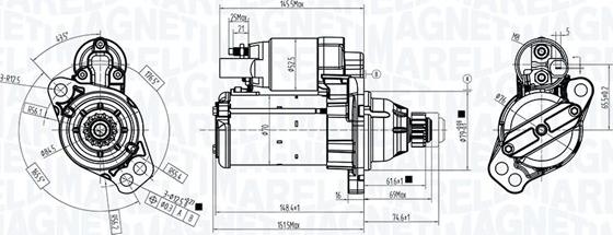 Magneti Marelli 063725696010 - Стартер parts5.com