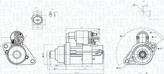 Magneti Marelli 063725634010 - Стартер parts5.com