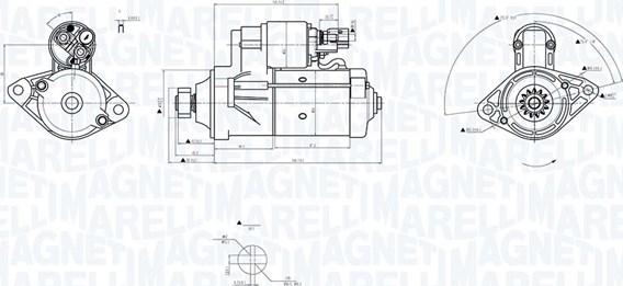 Magneti Marelli 063726156010 - Стартер parts5.com