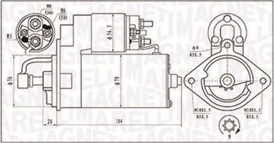 Magneti Marelli 063720984010 - Стартер parts5.com