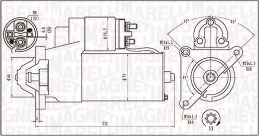 Magneti Marelli 063720373010 - Стартер parts5.com