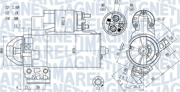 Magneti Marelli 063721466010 - Стартер parts5.com