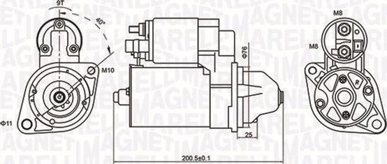 Magneti Marelli 063721412010 - Стартер parts5.com