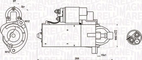 Magneti Marelli 063721423010 - Стартер parts5.com