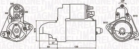 Magneti Marelli 063721050010 - Стартер parts5.com