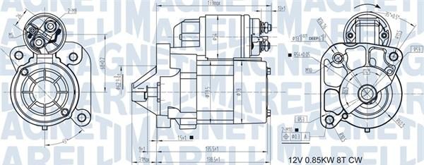 Magneti Marelli 063721186010 - Стартер parts5.com