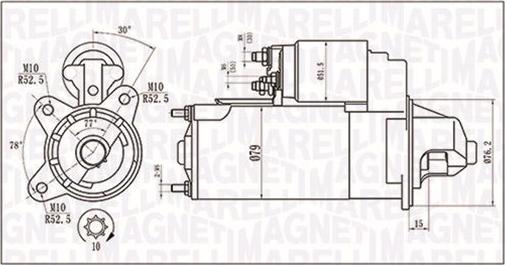 Magneti Marelli 063721396010 - Стартер parts5.com