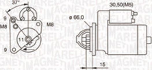 Magneti Marelli 063721260010 - Стартер parts5.com