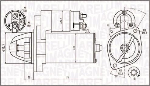 Magneti Marelli 063721202010 - Стартер parts5.com