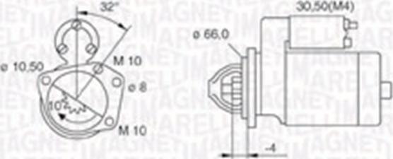 Magneti Marelli 063721207010 - Motor de arranque parts5.com