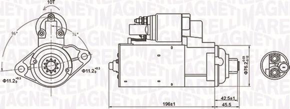 Magneti Marelli 063721286010 - Стартер parts5.com