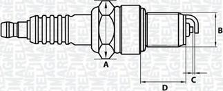 Magneti Marelli 062000770304 - Свеча зажигания parts5.com