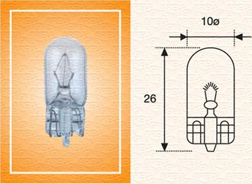 Magneti Marelli 003822100000 - Лампа накаливания, фонарь указателя поворота parts5.com