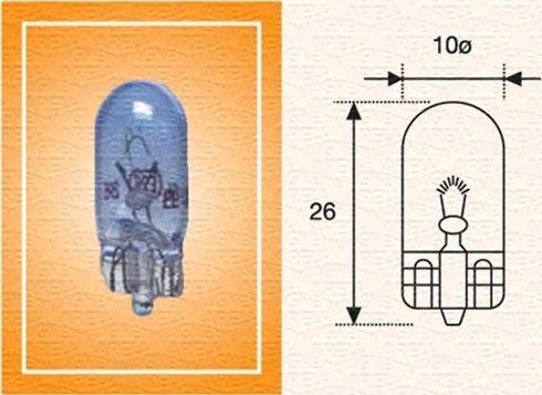 Magneti Marelli 002051900000 - Bulb, indicator parts5.com