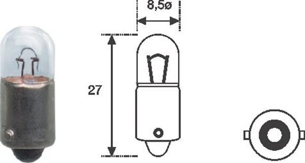 Magneti Marelli 002893100000 - Лампа накаливания, фонарь указателя поворота parts5.com