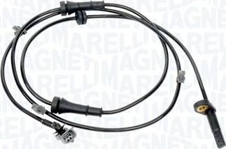 Magneti Marelli 172100177010 - Датчик ABS, частота вращения колеса parts5.com