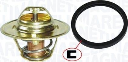 Magneti Marelli 352317100370 - Термостат, охлаждающая жидкость parts5.com