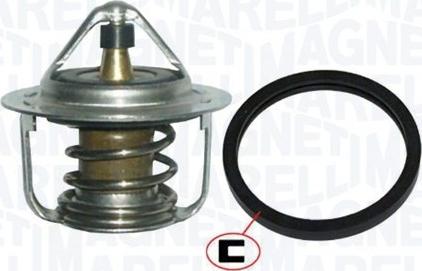 Magneti Marelli 352317100770 - Термостат, охлаждающая жидкость parts5.com