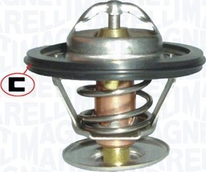 Magneti Marelli 352317101180 - Термостат, охлаждающая жидкость parts5.com