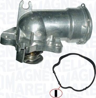 Magneti Marelli 352317101820 - Термостат, охлаждающая жидкость parts5.com