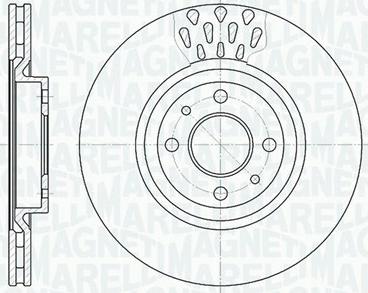 KRAFT AUTOMOTIVE 6043220 - Тормозной диск parts5.com