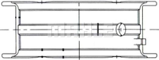 MAHLE 029 FL 18110 000 - Подшипник коленвала parts5.com