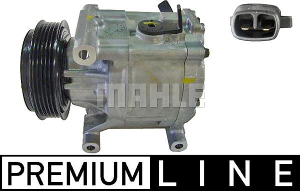 MAHLE ACP 595 000P - Компрессор кондиционера parts5.com