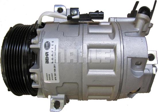 MAHLE ACP 756 000P - Compressor, air conditioning parts5.com