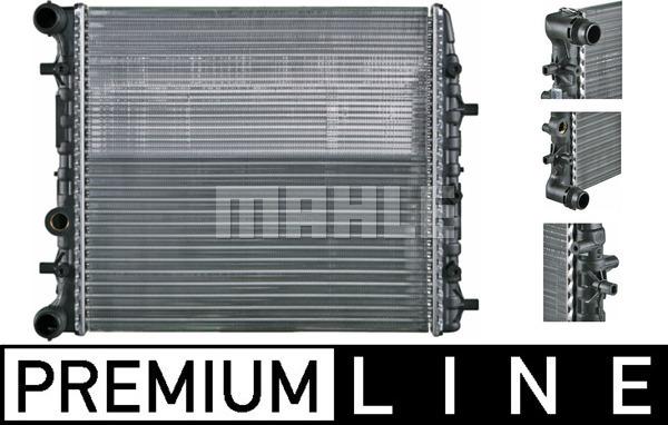 MAHLE CR 454 000P - Радиатор, охлаждение двигателя parts5.com