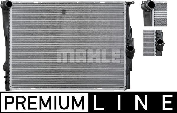 MAHLE CR 1087 000P - Радиатор, охлаждение двигателя parts5.com