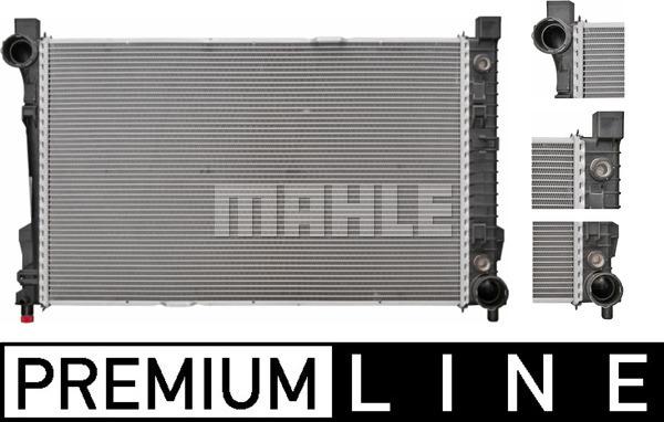 MAHLE CR 387 000P - Радиатор, охлаждение двигателя parts5.com