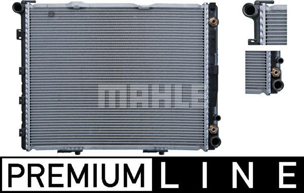 MAHLE CR 241 000P - Радиатор, охлаждение двигателя parts5.com