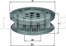 MAHLE HX 44 - Фильтр ГУР, рулевое управление parts5.com