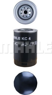 MAHLE KC 4 - Топливный фильтр parts5.com