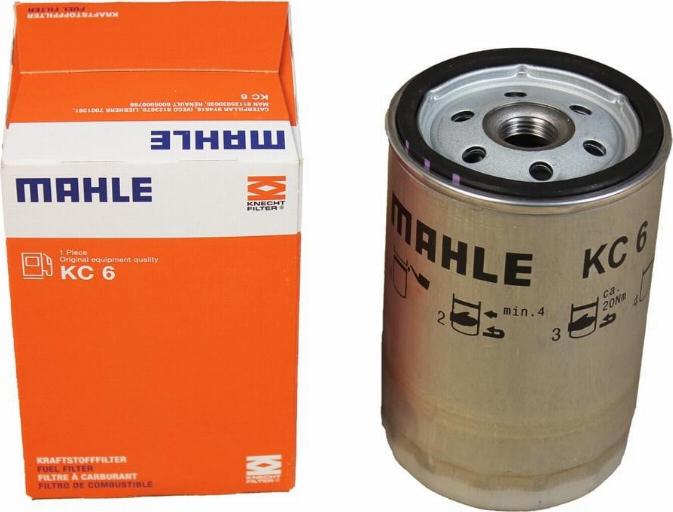 MAHLE KC 6 - Топливный фильтр parts5.com