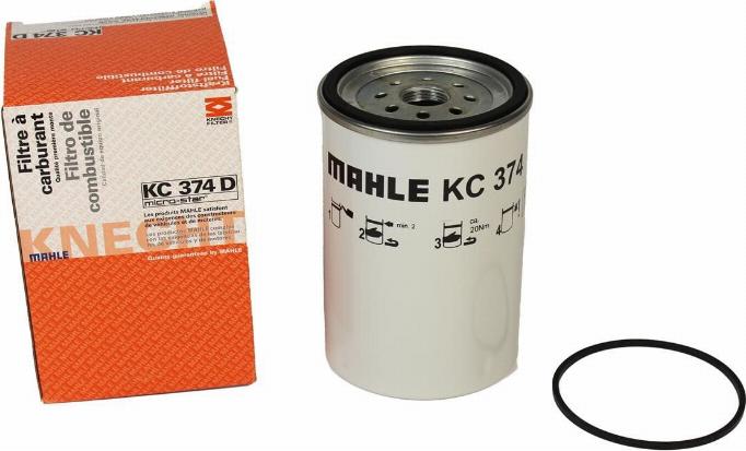 MAHLE KC 374D - Топливный фильтр parts5.com