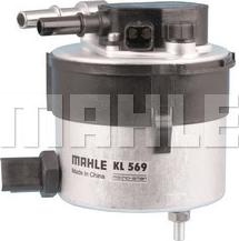 MAHLE KL 569 - Топливный фильтр parts5.com