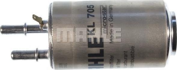 MAHLE KL 705 - Топливный фильтр parts5.com