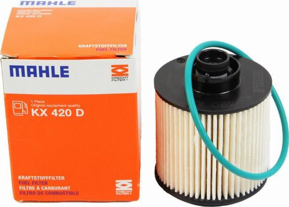 MAHLE KX 420D - Топливный фильтр parts5.com