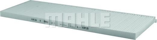 MAHLE LA 11 - Фильтр воздуха в салоне parts5.com